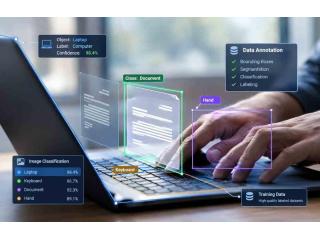 Expert AI data annotation services for machine learning from HagnosTech