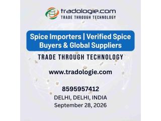 Spice Importers | Verified Spice Buyers & Global Suppliers