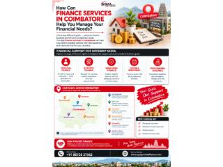 How Can Finance Services in Coimbatore Help You Manage Different Financial Needs?