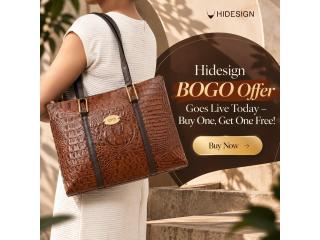 Hidesign BOGO Offer Goes Live Today – Buy One, Get One Free!