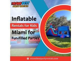 Inflatable Rentals for Kids Miami for Fun-Filled Parties
