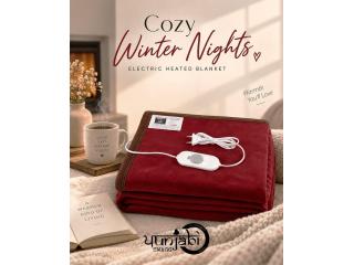 Affordable Winter Bed Warmer – Electric Blanket with 2-Year Warranty | Single Bed