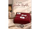 Affordable Winter Bed Warmer – Electric Blanket with 2-Year Warranty | Single Bed