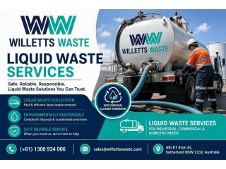 Liquid Waste Services | Reliable Solutions by Willetts Waste