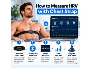 How to measure HRV with chest strap?