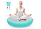 Inflatable tumbling mat air spot