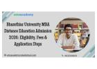Bharathiar University MBA Distance Education Admission 2026: Eligibility, Fees 