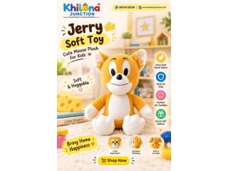 Jerry Soft Toy – Cute Mouse Plush for Kids