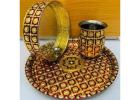 Designer Karwa Chauth Thali Manufacturers for Gifting