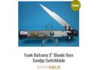 Find the extremely lightweight and compact Switchblade Knife available in two variants