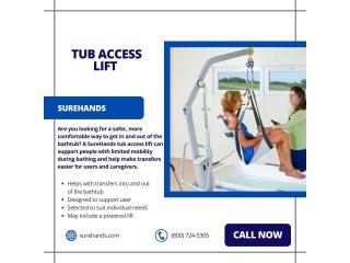 Tub Access Lift | Surehands