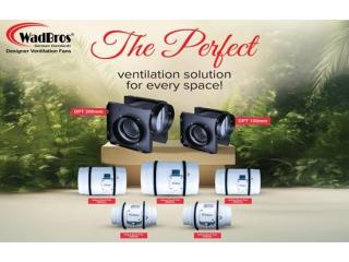 Aesthetic Smart Duct Inline Fan