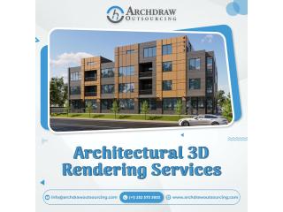Outsource Architectural 3D Rendering Services USA at just $12/HR