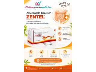 Zentel 400mg – Worm Medicine for Parasite Relief | Online Generic Medicine
