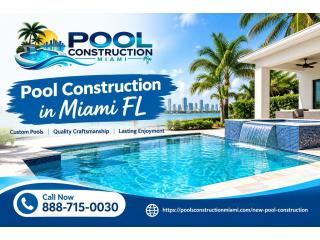Make Your Backyard More Functional With Pool Construction in Miami FL