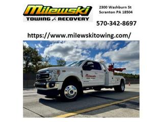 Light duty truck towing and road service in Lackawanna County
