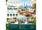 Create a Relaxing Space with a Stylish Outdoor Sofa Set