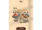 Construction Materials & Building Essentials for Your Next Project
