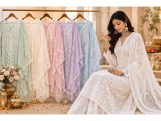 Latest Chikankari Suit Collection for Women | TheSoka