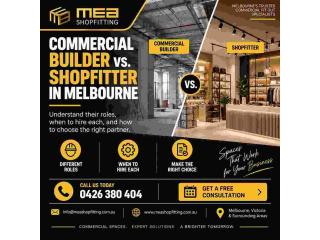 Commercial Builder vs Shopfitter in Melbourne