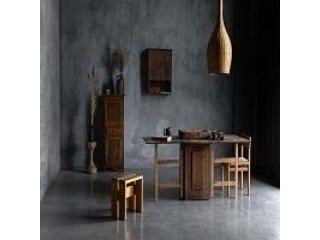 Nakashima Inspired Natural Wood Furniture