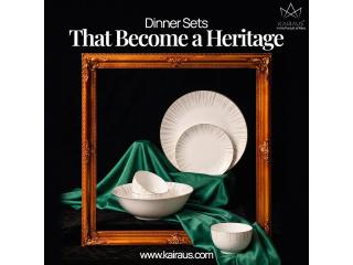 Dinner Sets That Give the Table Its Character