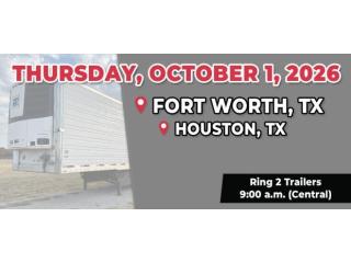Heavy Duty Trailers Auction Fort Worth / Houston, TX