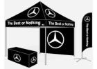 Custom Printed Canopy for Eye-Catching Outdoor Brand Promotions