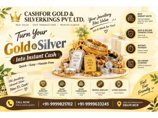 How Can Cash for Gold in Gurgaon Help You Exchange Gold?
