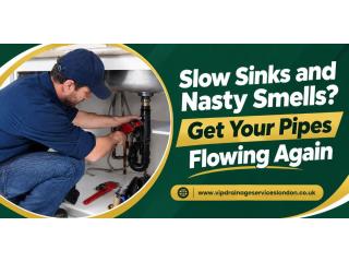 Slow Sinks and Nasty Smells? Get Your Pipes Flowing Again
