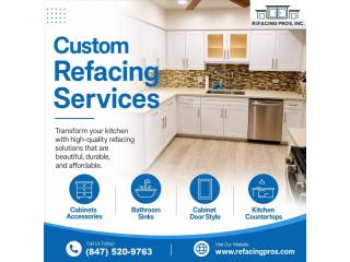 Custom Cabinet Refacing in Chicago: Planning a Kitchen Update