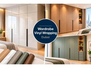 Wardrobe Wrapping Services Dubai | Modernise Existing Wardrobes with Vinyl | 360 Wraps
