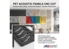 PET Acoustic Panels CNC Cut | Acoustic Board India®