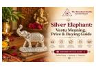 Shop Pure Silver Elephant Online at Best Price | The Stardust Studio