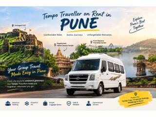 Tempo Traveller on Rent in Pune for Comfortable Group Travel