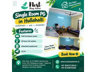 Single Room PG in Hullahalli