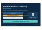 Business Acquisition Financing Canada – Structure Capital for Your Next Acquisition