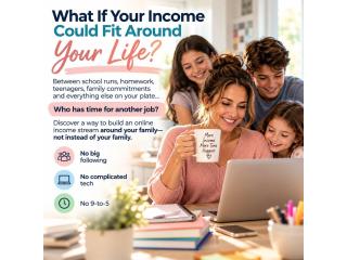Earn From Home Without Giving Up Family Time?