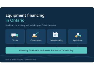 Equipment Financing Ontario – Capital Solutions for Business Assets