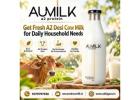 Get Fresh A2 Desi Cow Milk for Daily Household Needs