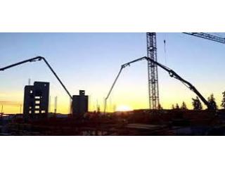 Concrete pump hose testing