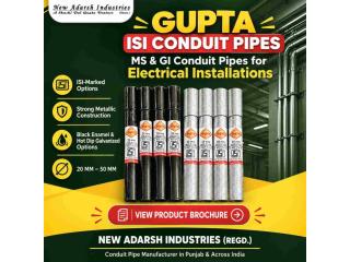 GUPTA ISI Conduit Pipes | MS & GI Conduit Pipe Manufacturer in Punjab