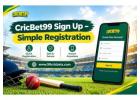 CricBet99 Sign Up – Simple Registration