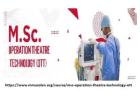 M sc operation theatre technology colleges