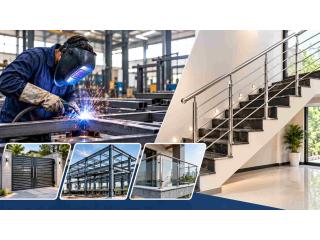 Need Reliable Steel Fabrication and Stair Railings in Delhi NCR?