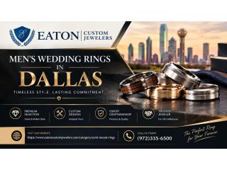 Balancing Durability and Design in Mens Wedding Rings in Dallas