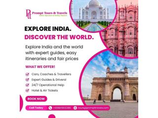 Travel Agents in Chennai for India & International Tours | Prompt Tours & Travels