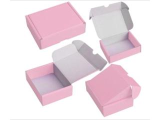 F2 Pink 5 x 4 x 3 Inch Postal Boxes – Durable Cardboard Mailing Boxes