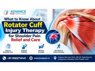 Shoulder Pain Treatment in Ghaziabad for Rotator Cuff Care Guide