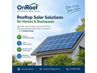 OnRoof Solar: Smart Rooftop Solar Solutions